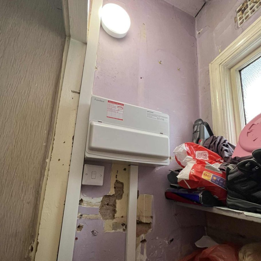 New fuse board replacement
